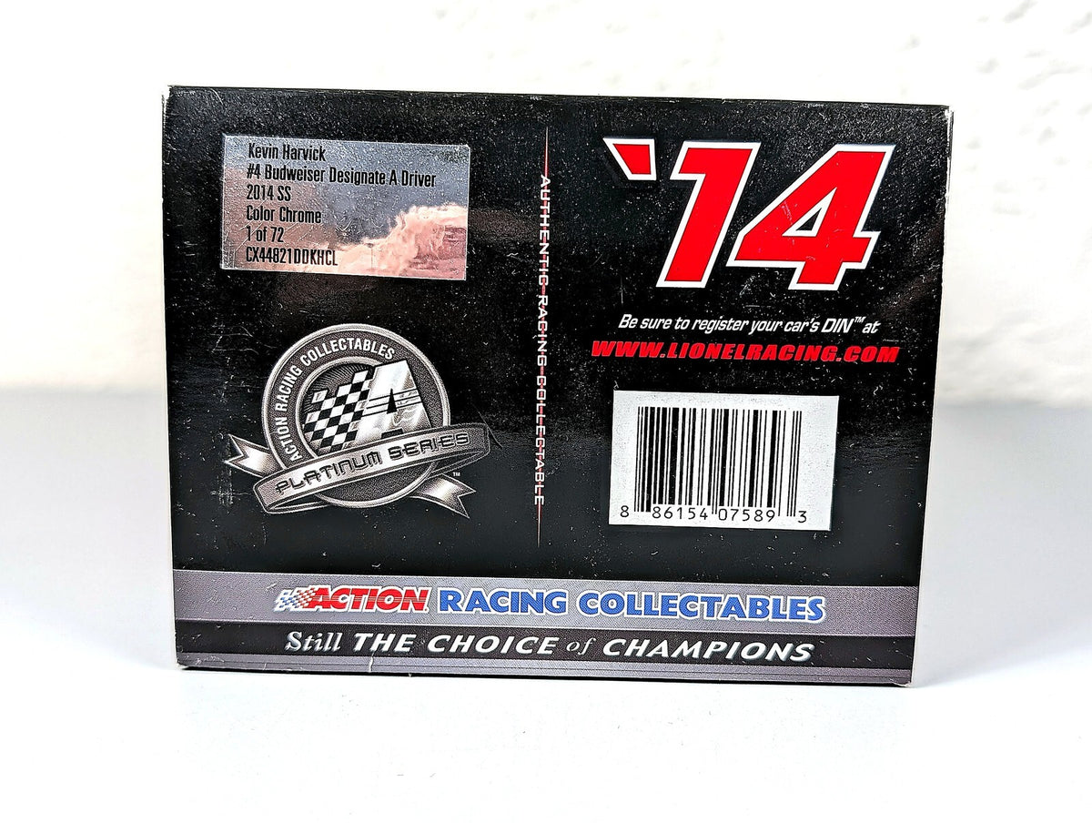 Kevin Harvick #4 Budweiser Designate a Driver 2014 SS Color Chrome DIN 31/72