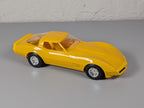 1980 Chevrolet Corvette AMT Dealer Promo Model 1:25 Yellow w/Box Mint