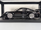 AutoArt 1:18 Porsche 911 996 GT3 RSR Plain Body Version Black Diecast Car