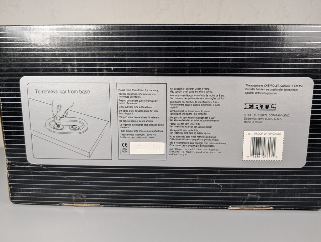 ERTL American Muscle 1967 Corvette L-88 1:18 White Sealed NIB Diecast 7491