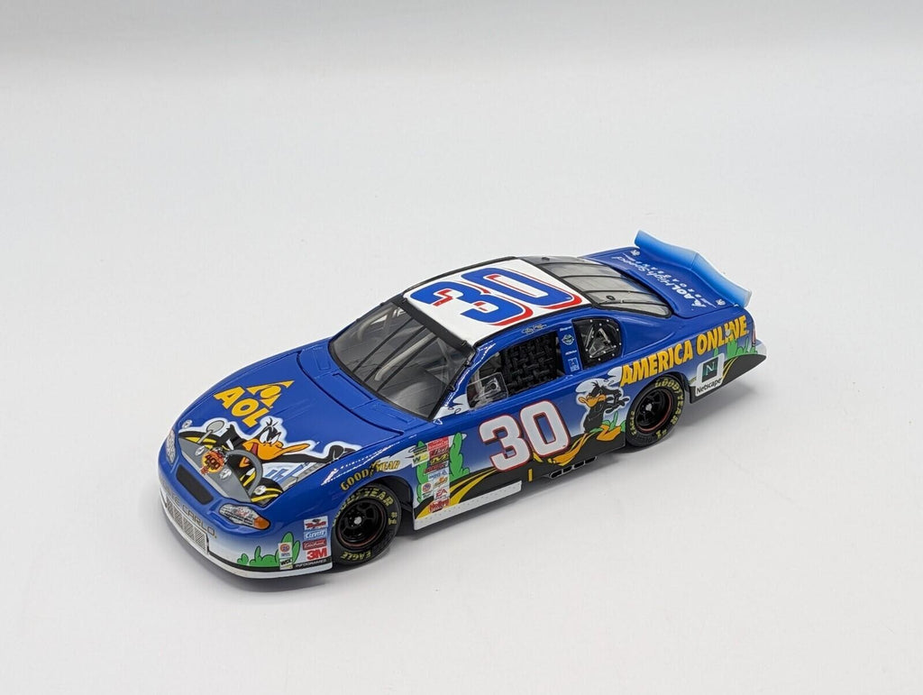 Action 1:24 #30 AOL Daffy Duck Monte Carlo 400 Rematch 2002 NASCAR Diecast