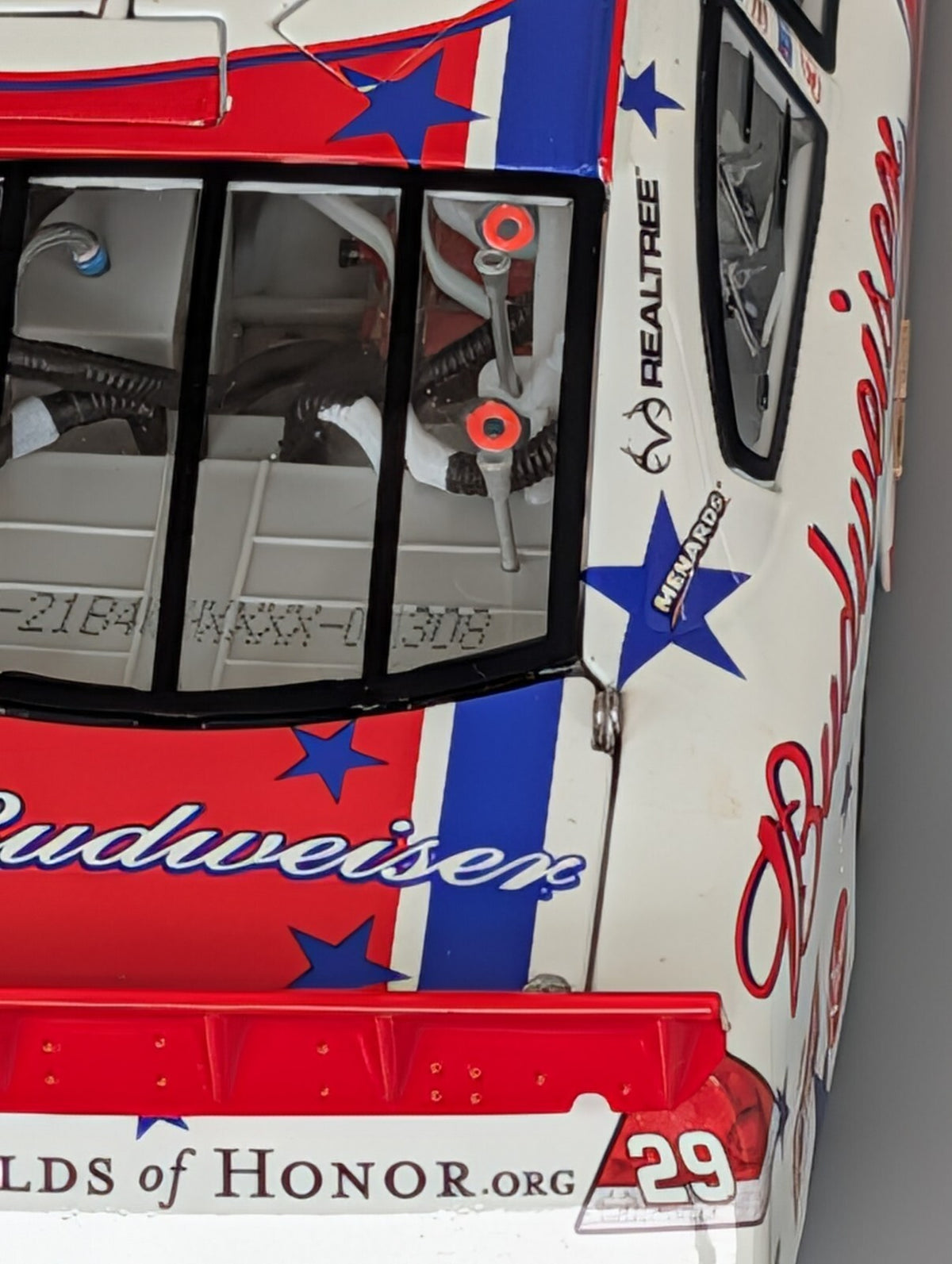 Kevin Harvick #29 Budweiser 4th of July 2011 Impala 1:24 DIN 1308/2428