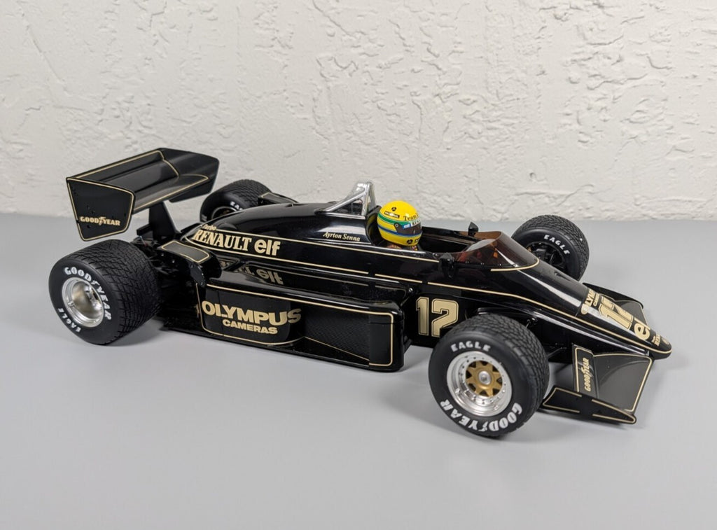 Minichamps 1:12 Lotus Renault 97T Senna 1985 Portugal Win #12 Diecast 540851292