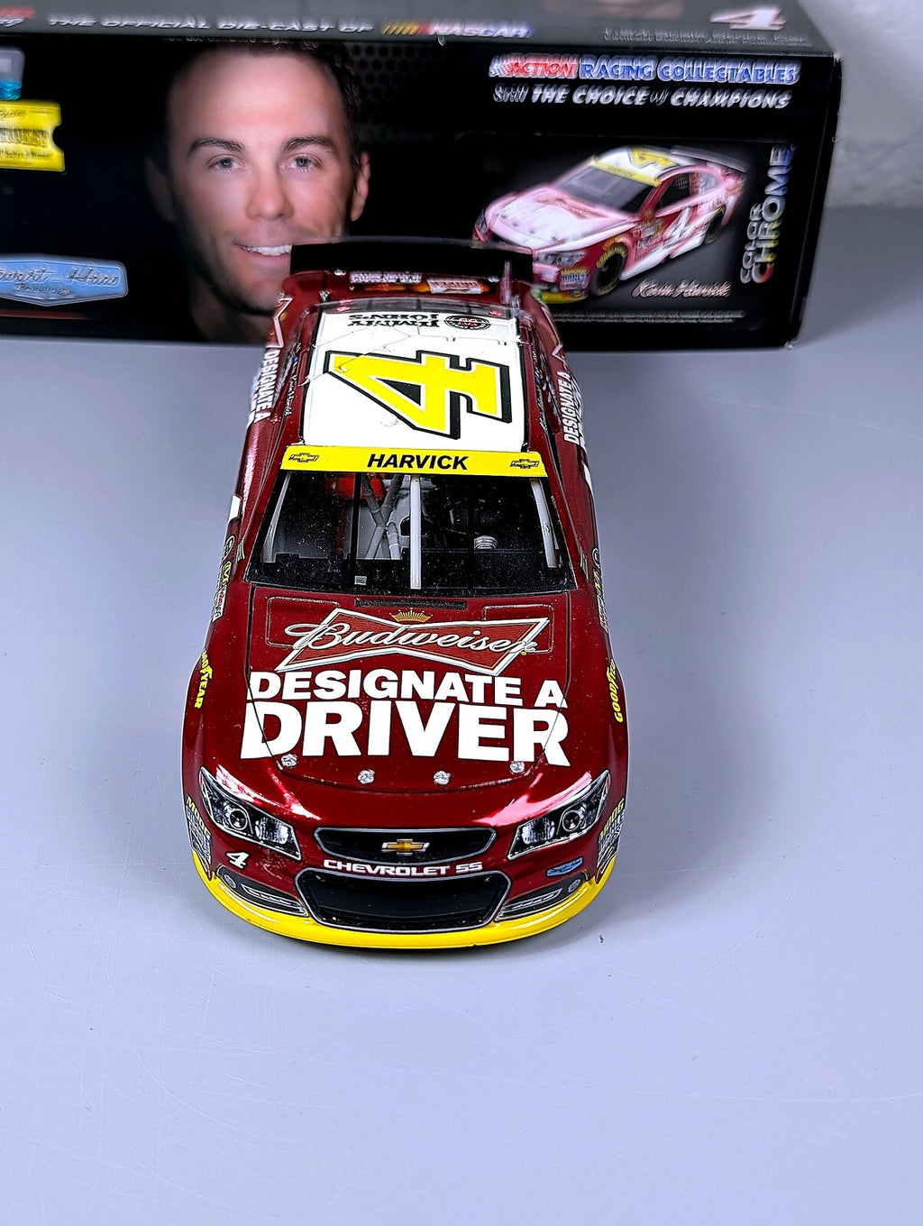 Kevin Harvick #4 Budweiser Designate a Driver 2014 SS Color Chrome DIN 31/72