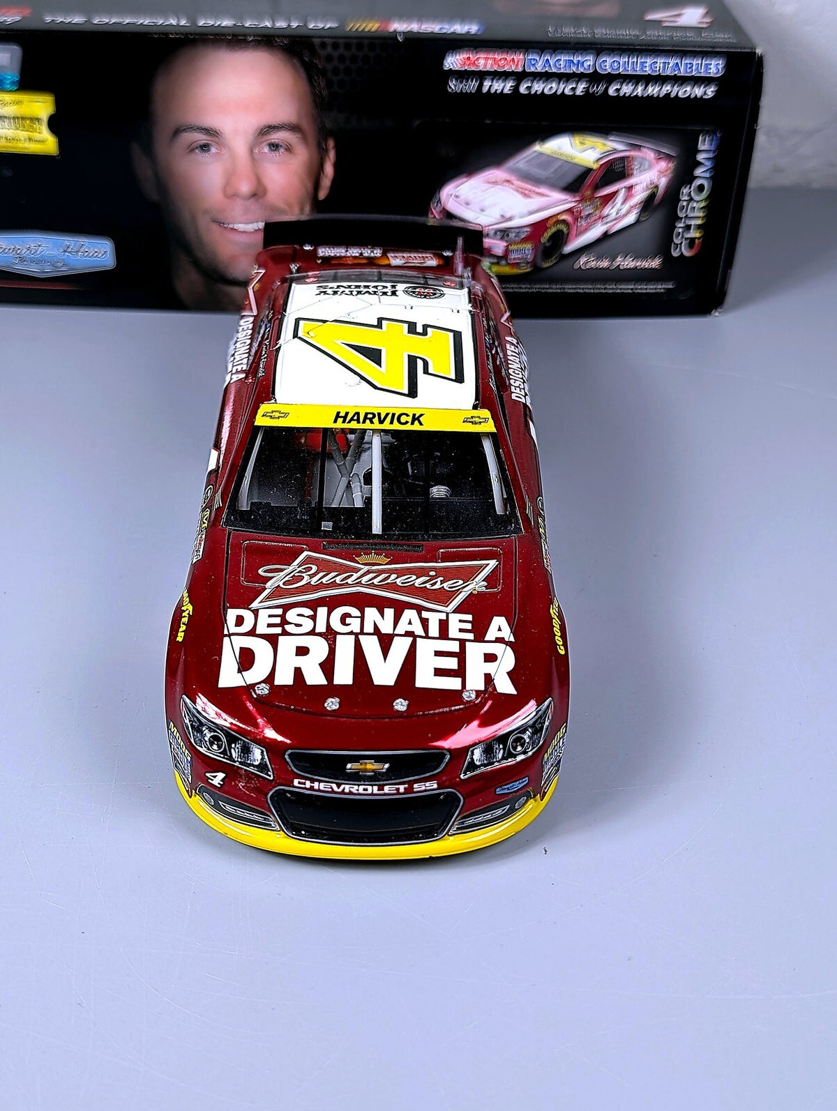 Kevin Harvick #4 Budweiser Designate a Driver 2014 SS Color Chrome DIN 31/72
