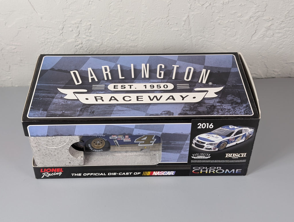 Kevin Harvick #4 Busch Darlington 2016 Chevy SS Color Chrome 1:24 DIN 45/96