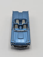 Franklin Mint 1956 Blue Ford Thunderbird 1:43 Scale Diecast Model Car READ