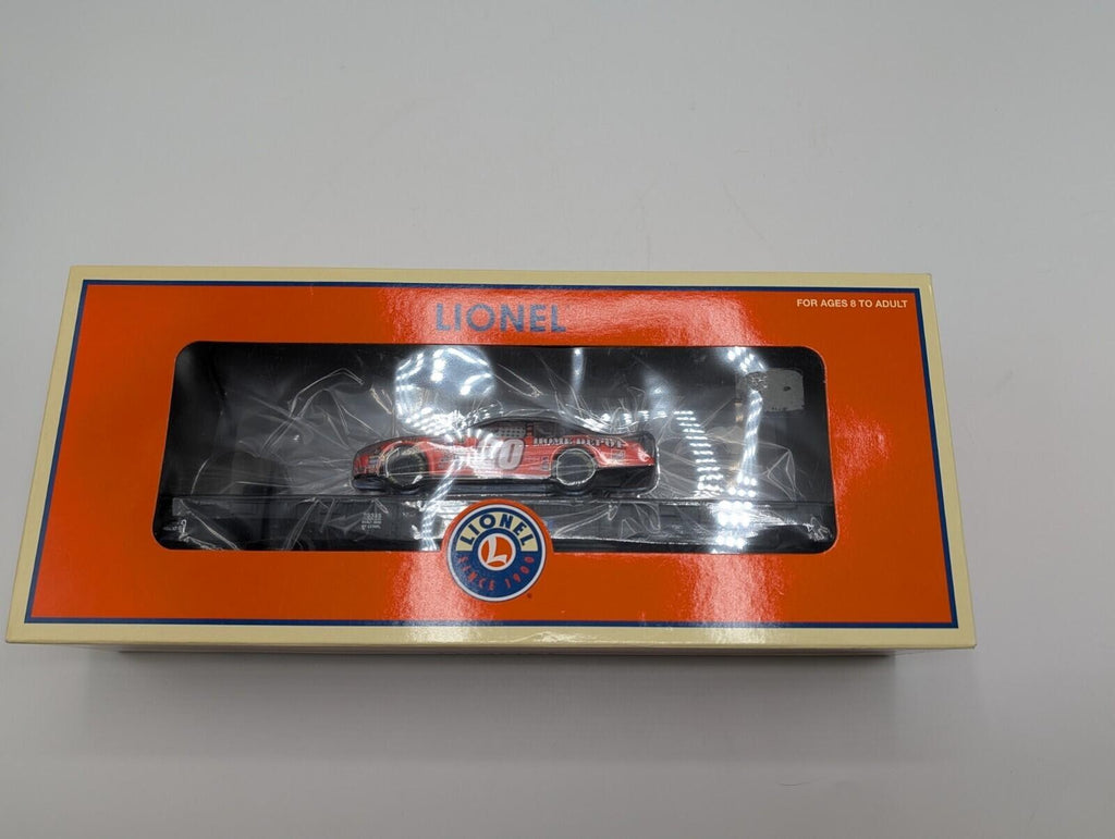Lionel 6-26345 Tony Stewart NASCAR Flatcar w/ Removable #20 Stock Car O-Gauge LN