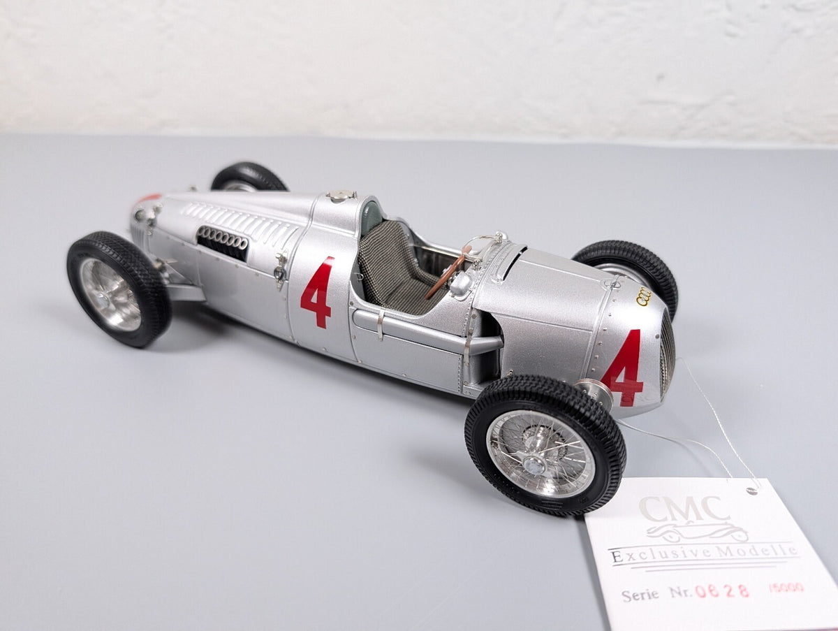 CMC M-073 Auto Union Type C 1936 Sieger GP Deutschland Rosemeyer #4 1:18 Mint LE