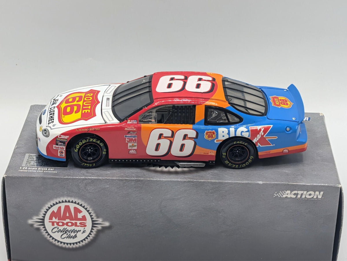 Action Darrell Waltrip #66 Route 66 Jeans Clothes 1999 Ford Taurus 1/24 Diecast