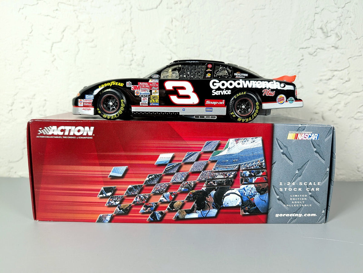 Action Dale Earnhardt #3 GM Goodwrench Service Plus 1:24 Diecast Open Box