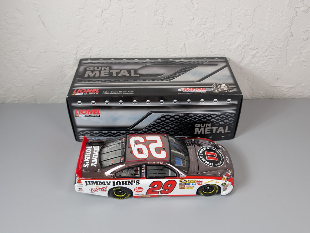 Kevin Harvick #29 Jimmy Johns 2011 Impala Gun Metal 1:24 DIN 52/104