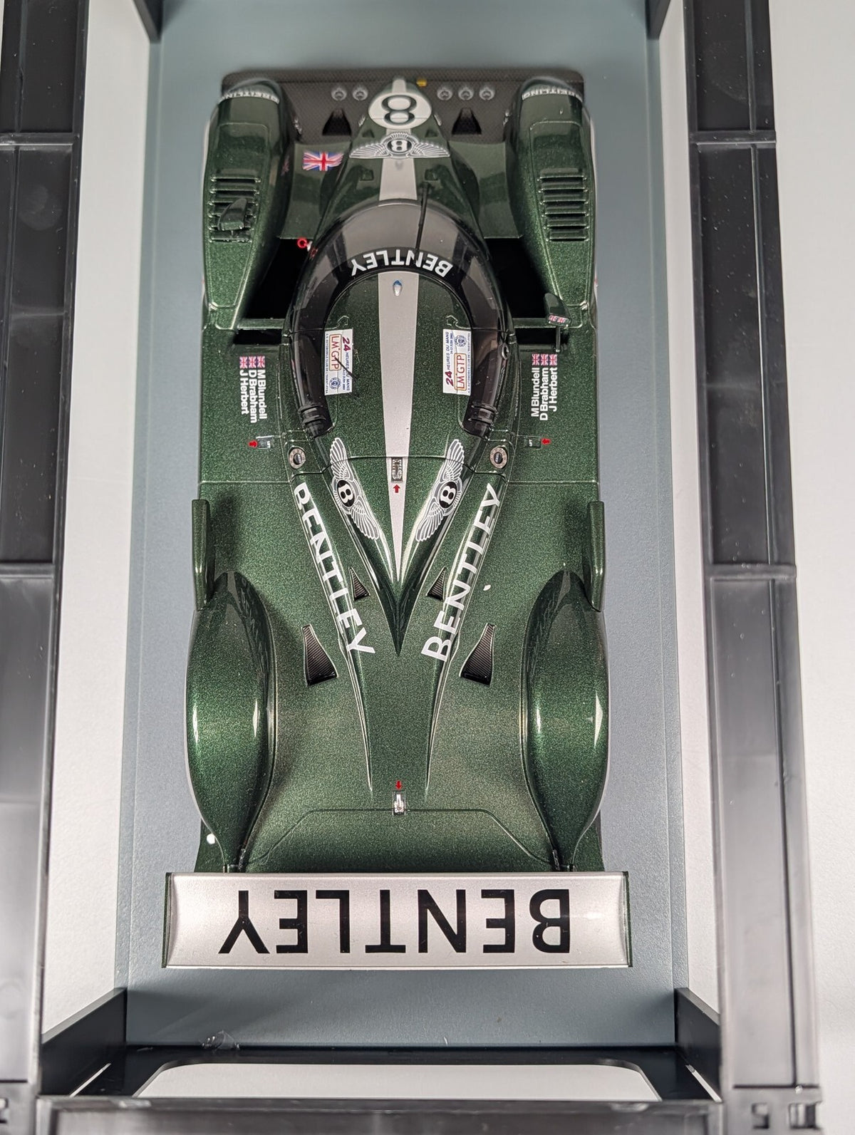 AutoArt 1:18 Bentley Speed 8 #8 Le Mans 2003 Blundell Brabham Herbert Diecast