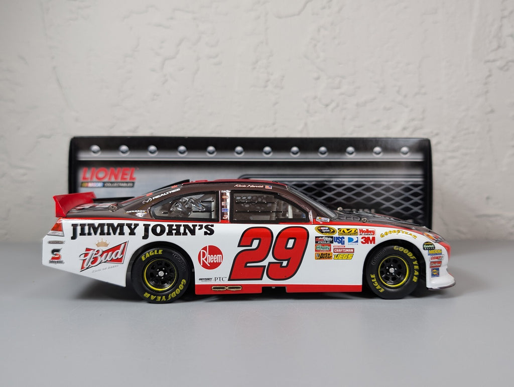 Kevin Harvick #29 Jimmy Johns 2011 Impala Gun Metal 1:24 DIN 52/104