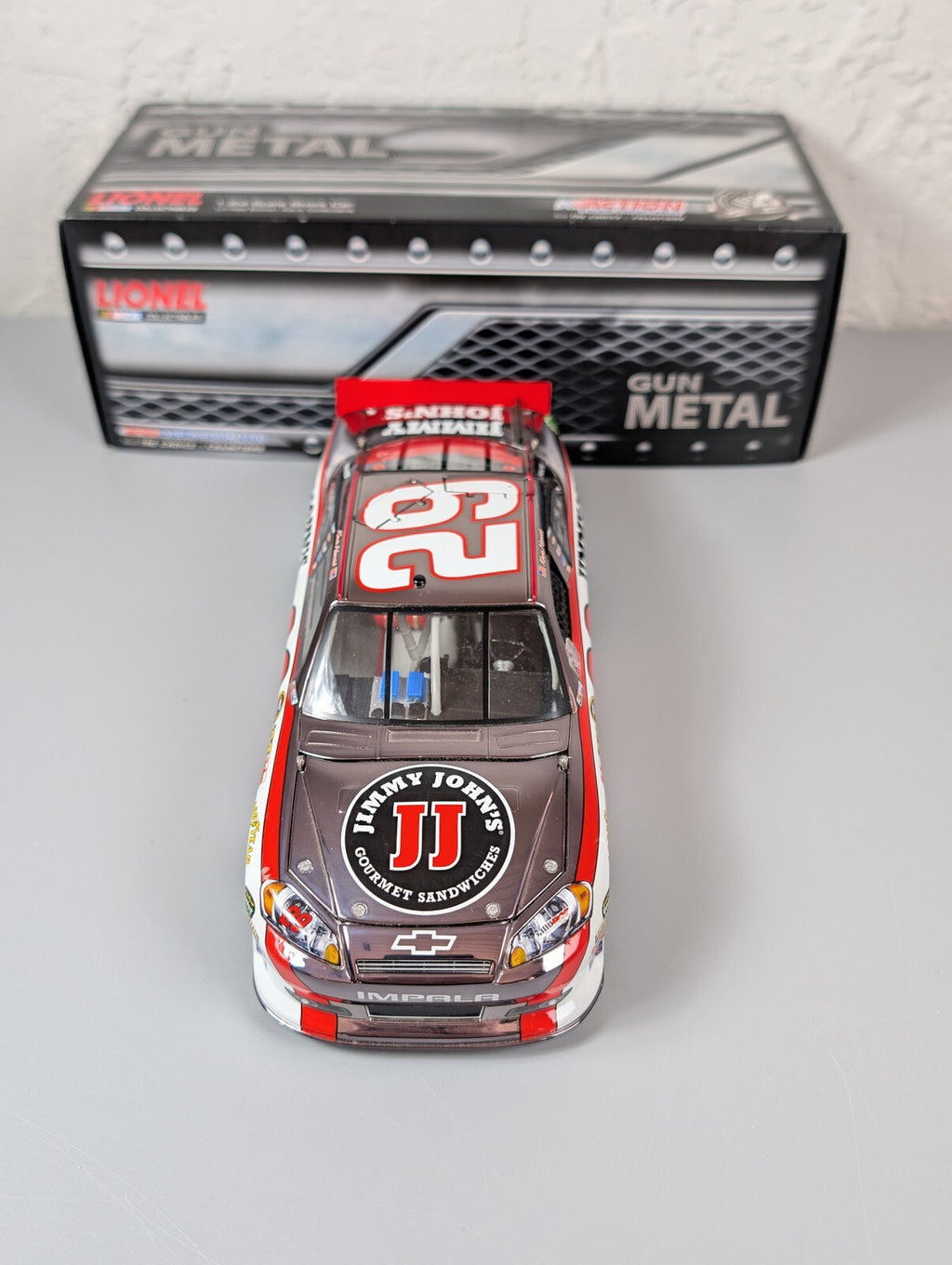 Kevin Harvick #29 Jimmy Johns 2011 Impala Gun Metal 1:24 DIN 52/104