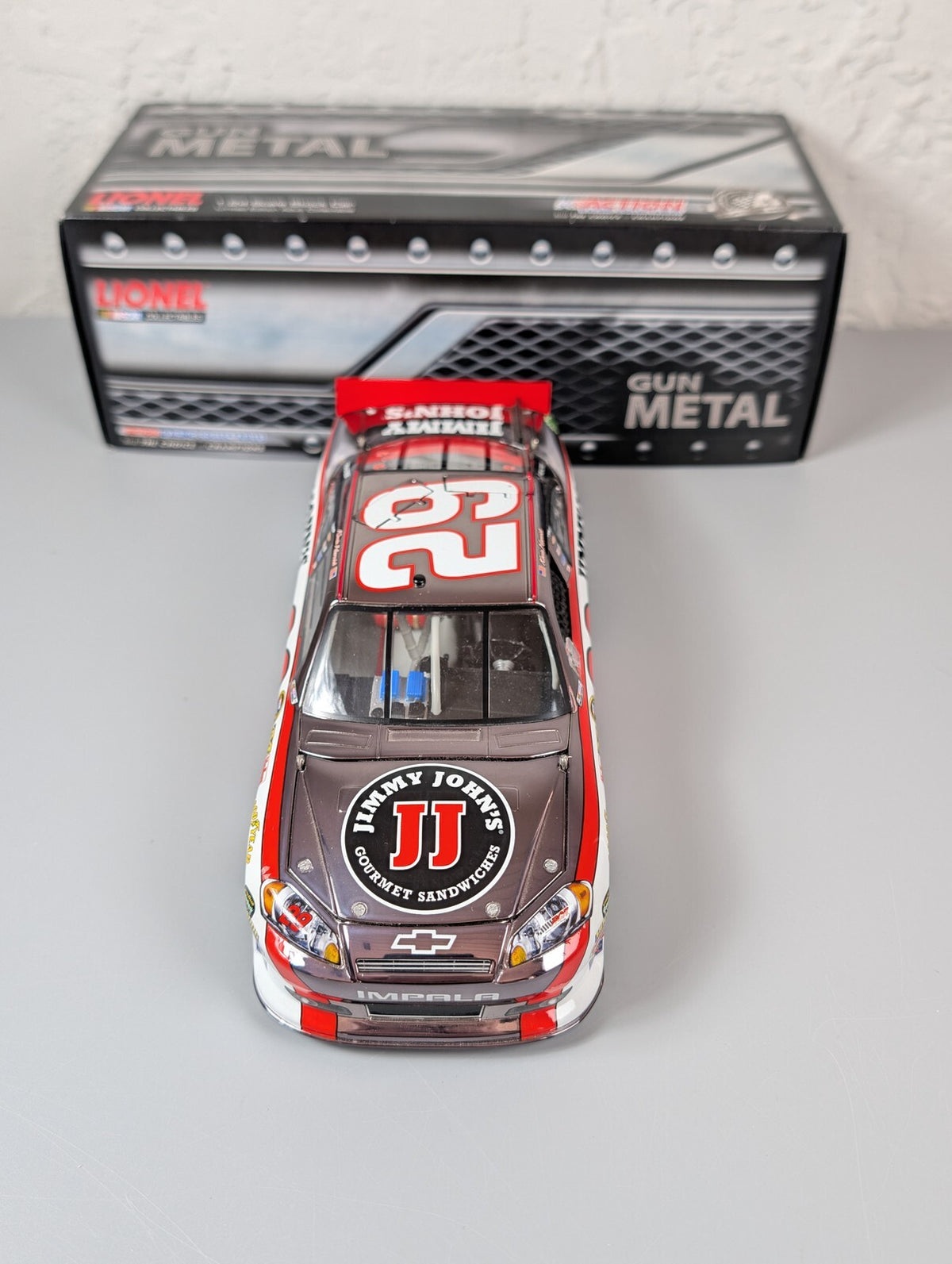 Kevin Harvick #29 Jimmy Johns 2011 Impala Gun Metal 1:24 DIN 52/104