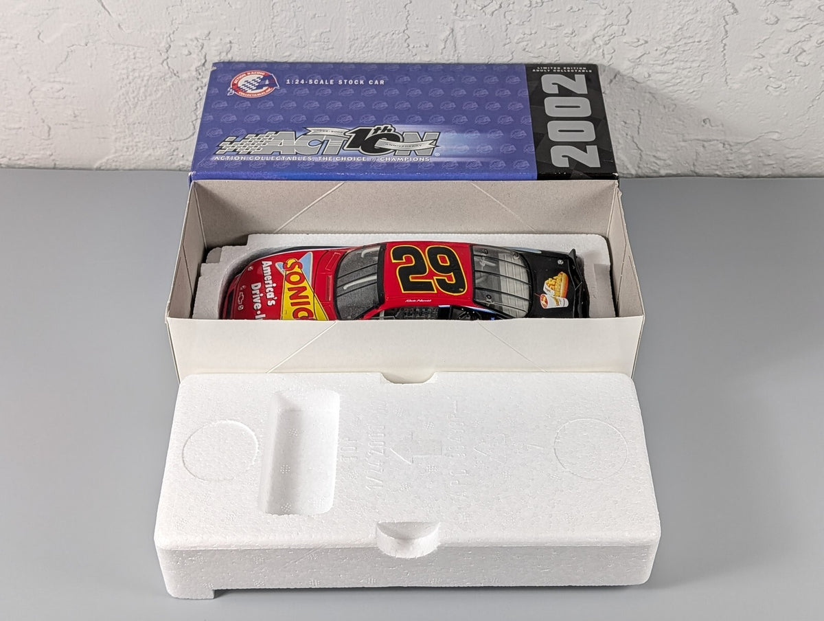 Kevin Harvick #29 Sonic 2002 Monte Carlo Action 1:24 GM Dealers 1 of 1,008