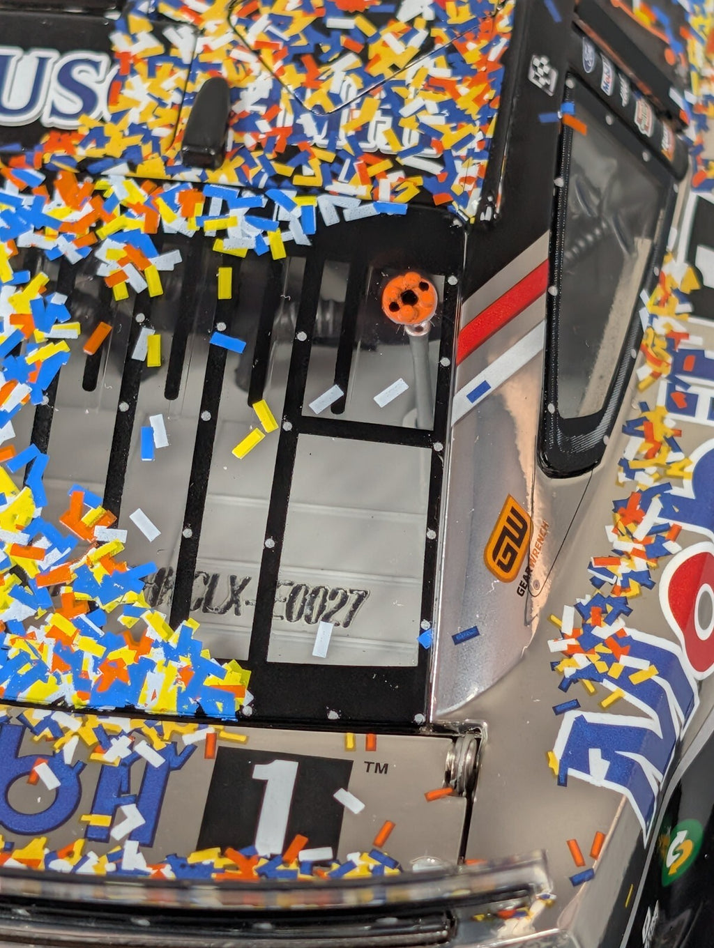 Kevin Harvick #4 Mobil 1 Richmond Win 2022 Mustang Elite Chrome 1:24 DIN 27/57