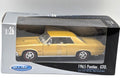 Welly 1965 Pontiac GTO Gold 1:26 Diecast Model Car NIB