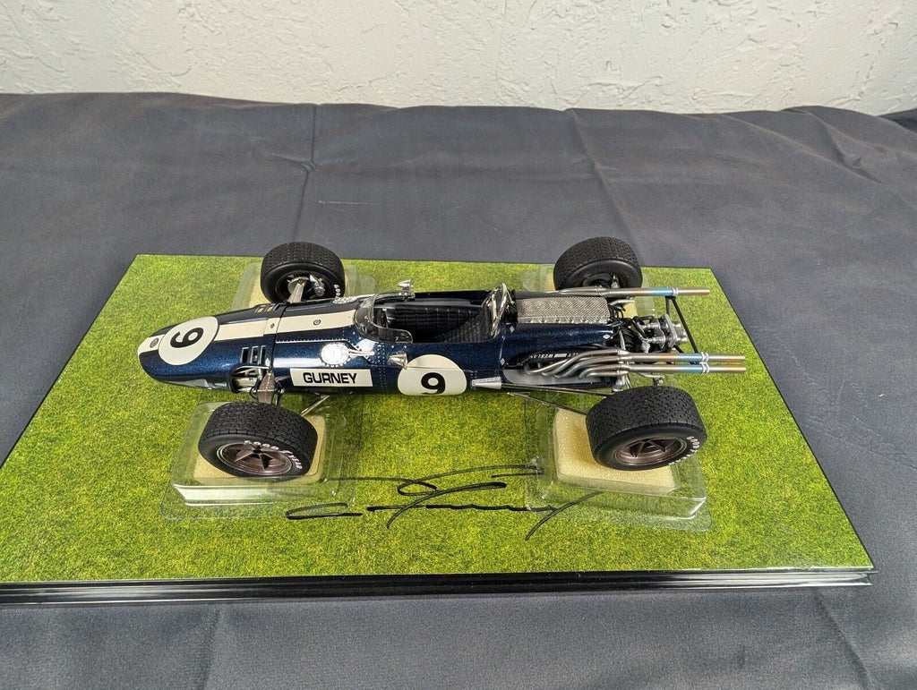 Carousel 1 AAR Eagle Weslake 1967 Nurburgring Dan Gurney Signed 1:18 LE 504 COA