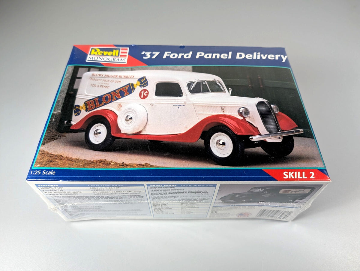 Revell Monogram 37 Ford Panel Delivery Blony Gum Model Kit 85-7628 1/25 New