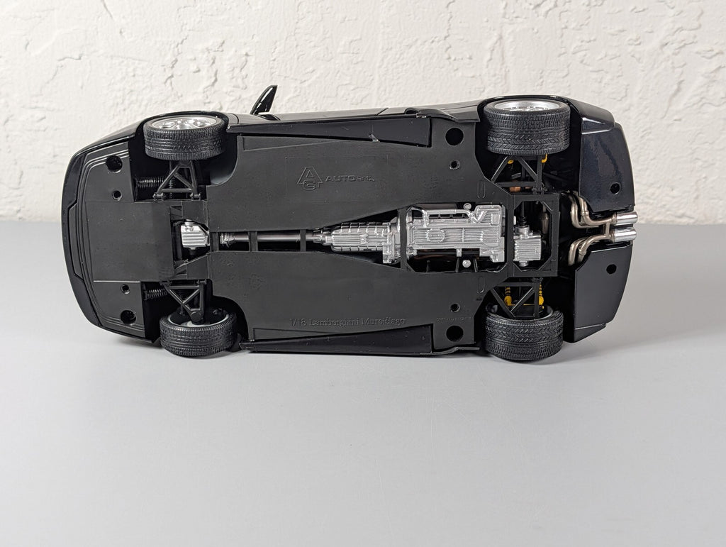 AutoArt 1:18 Lamborghini Murcielago Black Diecast Car No Box Loose Doors