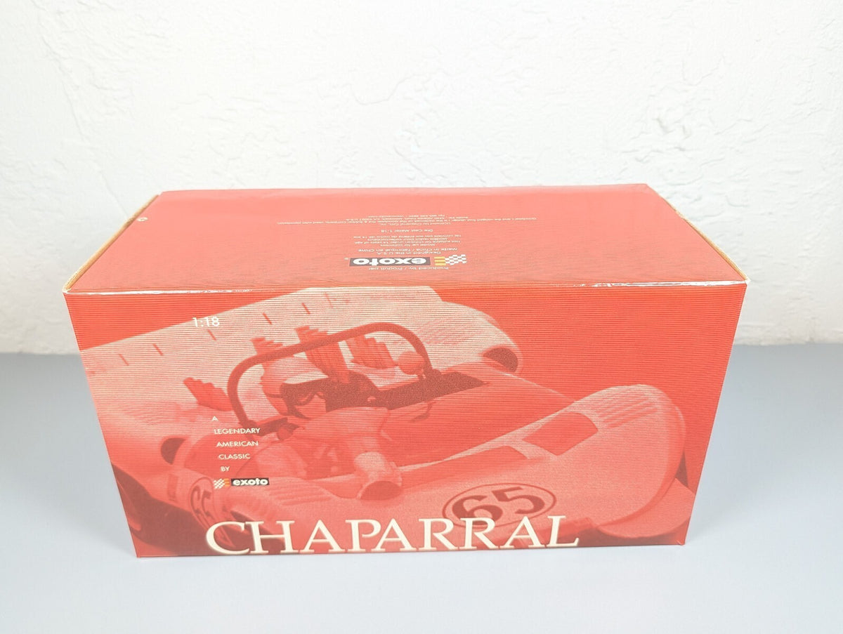 Exoto 1:18 Chaparral 2C #65 Hap Sharp 1965 LA Times GP Winner RLG18147 NIB