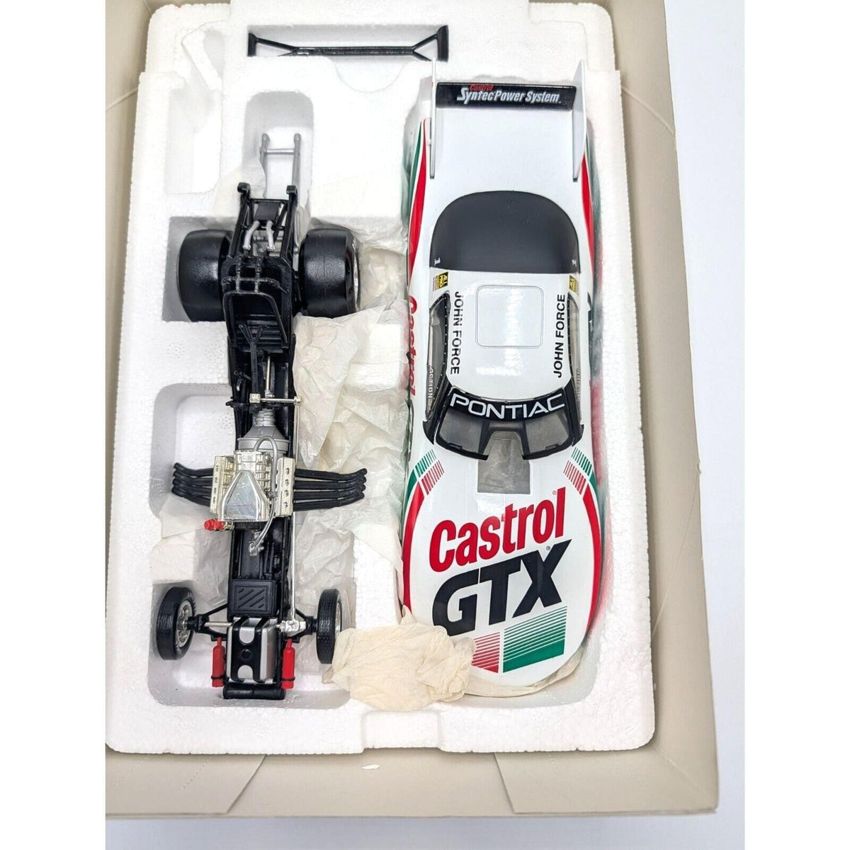 Vintage Action Platinum 1:24 John Force Castrol GTX 1997 Pontiac NHRA READ