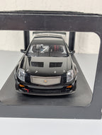 AutoArt 1:18 Cadillac CTS-V Race Car Plain Body Black Limited 3000 Diecast