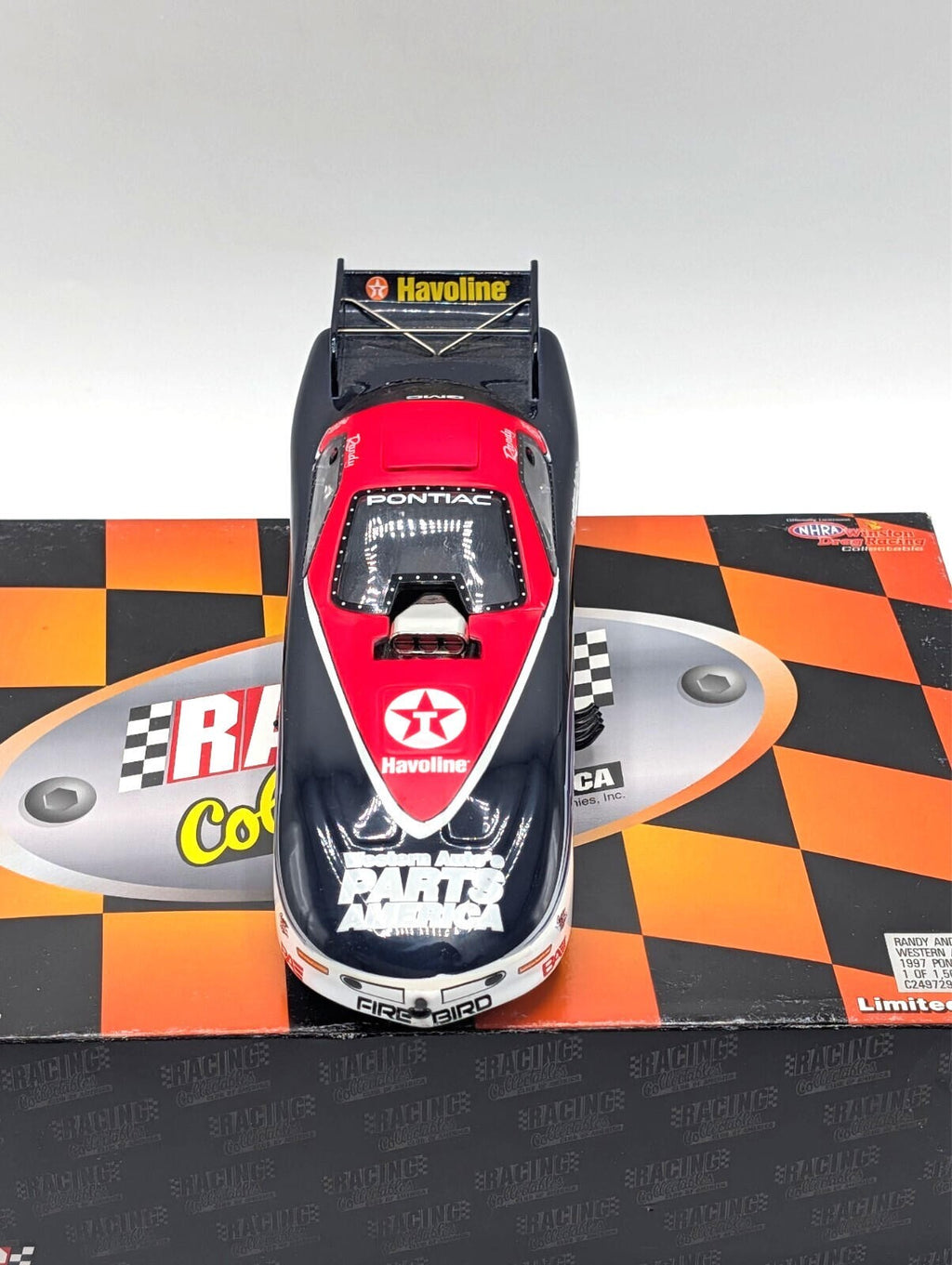 Randy Anderson 1997 Pontiac Funny Car Western Auto Havoline Action 1:24 1 of 150