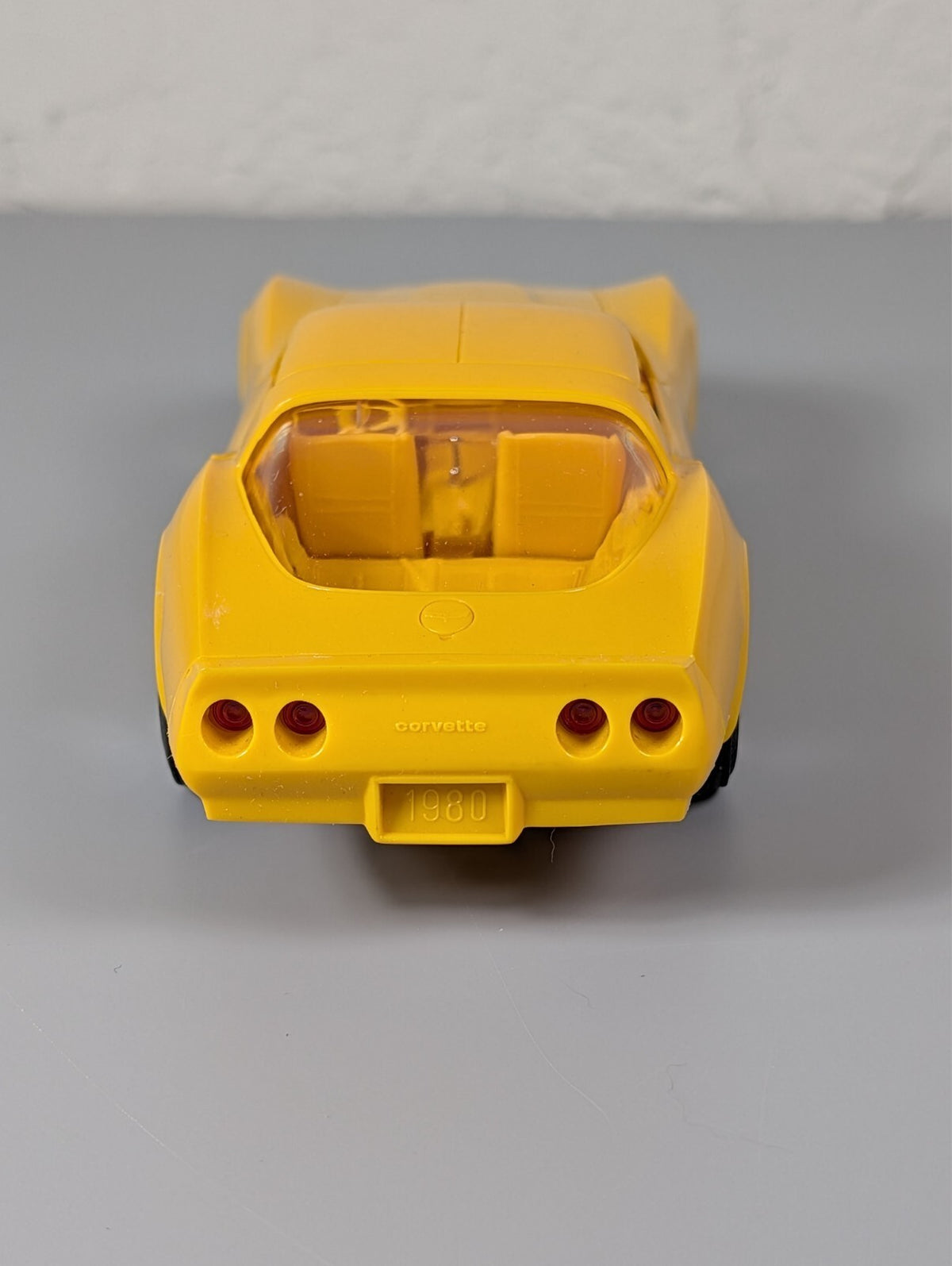1980 Chevrolet Corvette AMT Dealer Promo Model 1:25 Yellow w/Box Mint