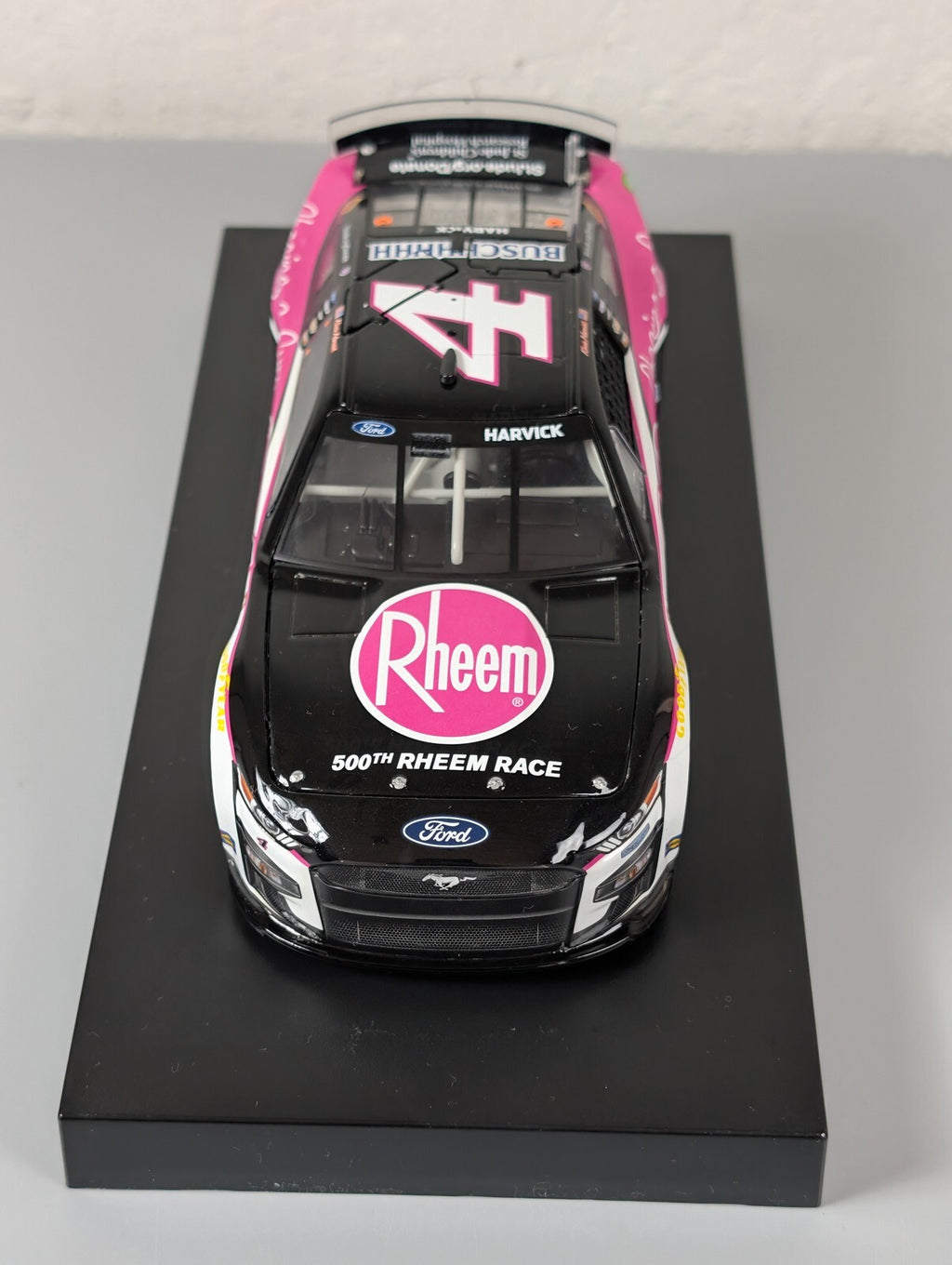 Kevin Harvick #4 Rheem Chasing a Cure 2022 Mustang RCCA Elite 1:24 DIN 53/136