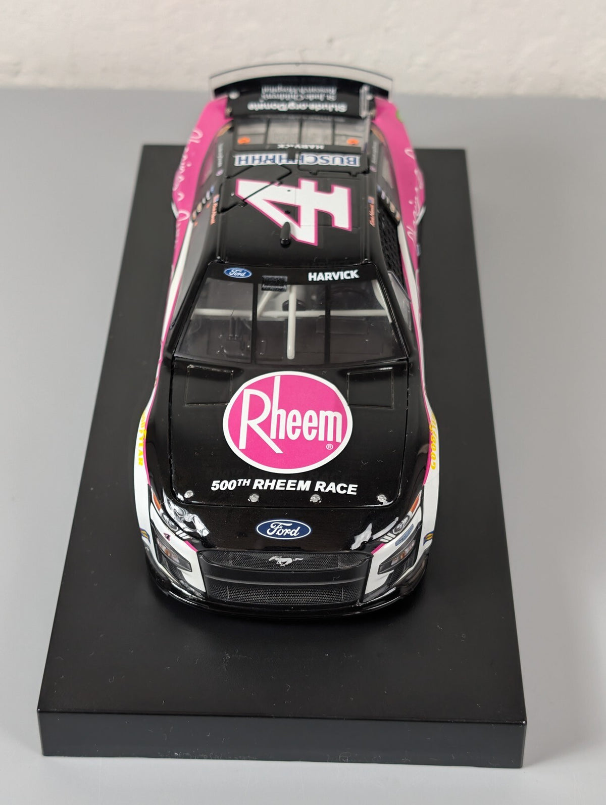 Kevin Harvick #4 Rheem Chasing a Cure 2022 Mustang RCCA Elite 1:24 DIN 53/136
