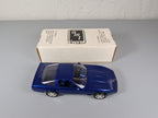 AMT Ertl 1994 Chevrolet Corvette ZR-1 Promo Car 1:25 Admiral Blue Met w/ Box