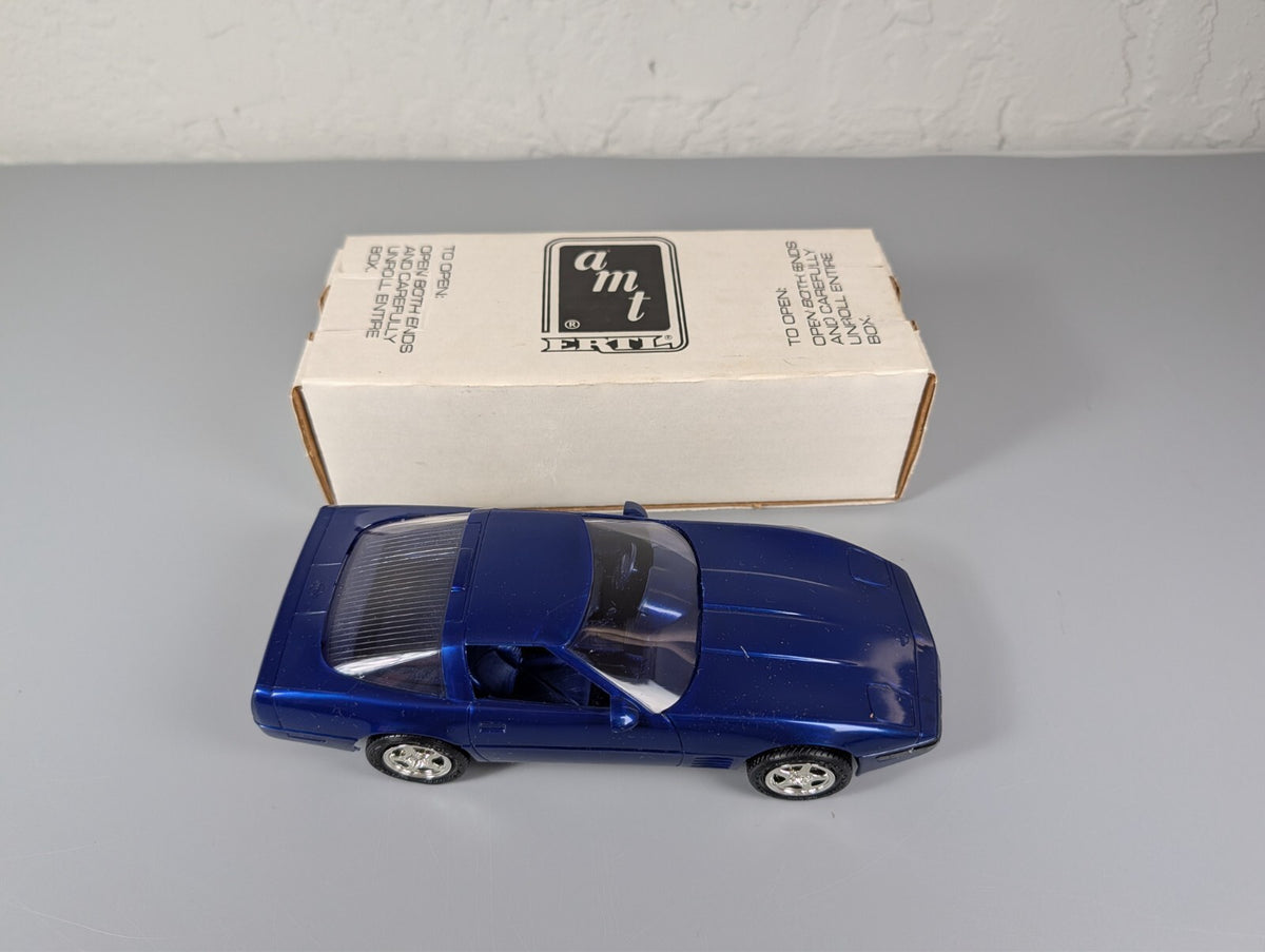 AMT Ertl 1994 Chevrolet Corvette ZR-1 Promo Car 1:25 Admiral Blue Met w/ Box