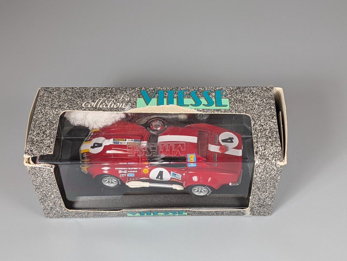 Vitesse 044B Corvette C3 #4 Scuderia Filipinetti Le Mans 1968 1:43 Diecast Red