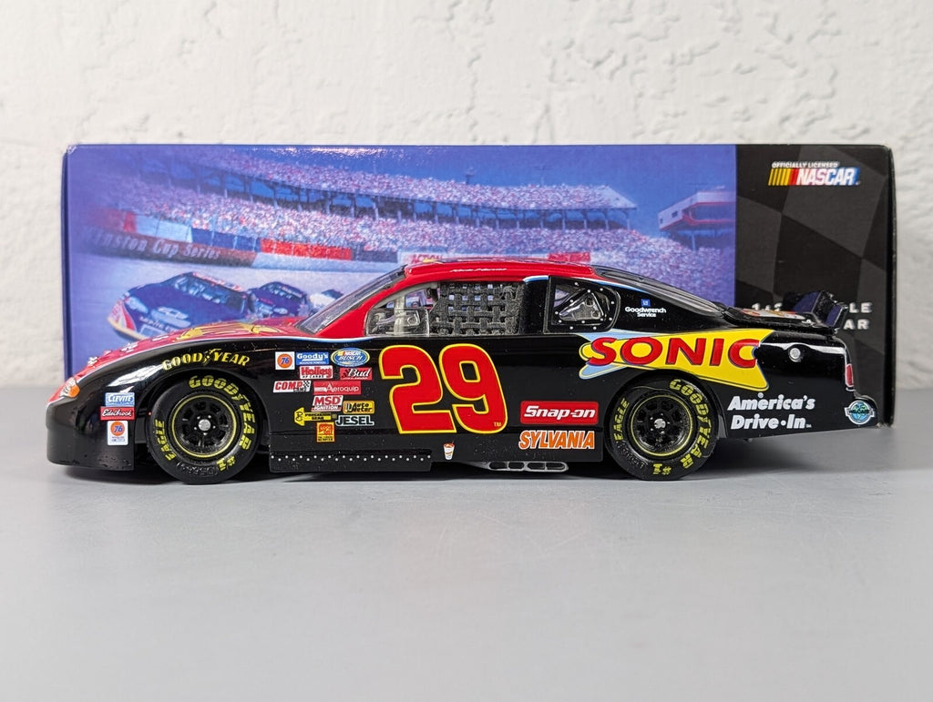 Kevin Harvick #29 Sonic 2002 Monte Carlo Action 1:24 GM Dealers 1 of 1,008