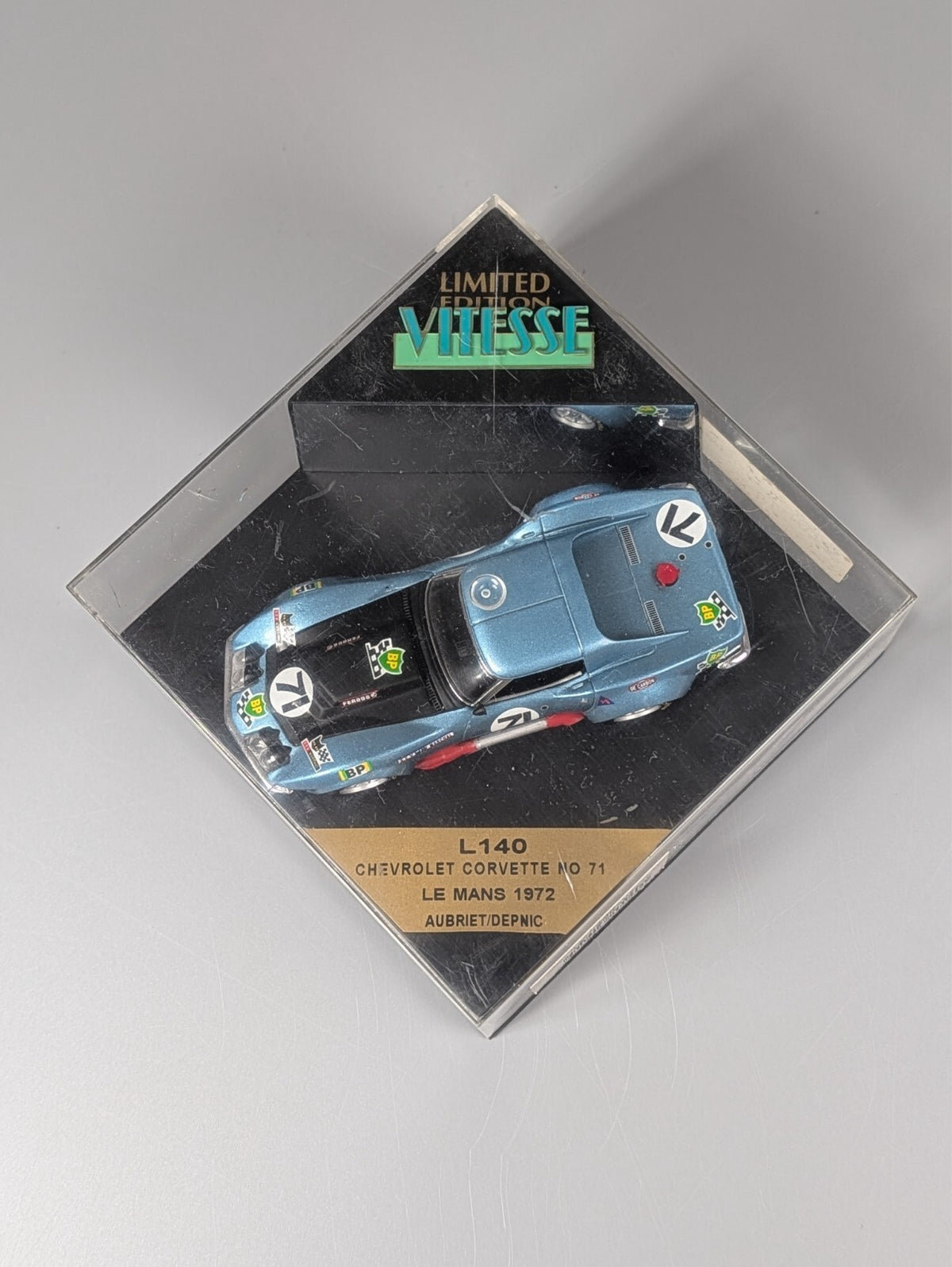 Vitesse L140 Corvette #71 Le Mans 1972 Ecurie Leopard Aubriet Depnic 1:43 3899/5
