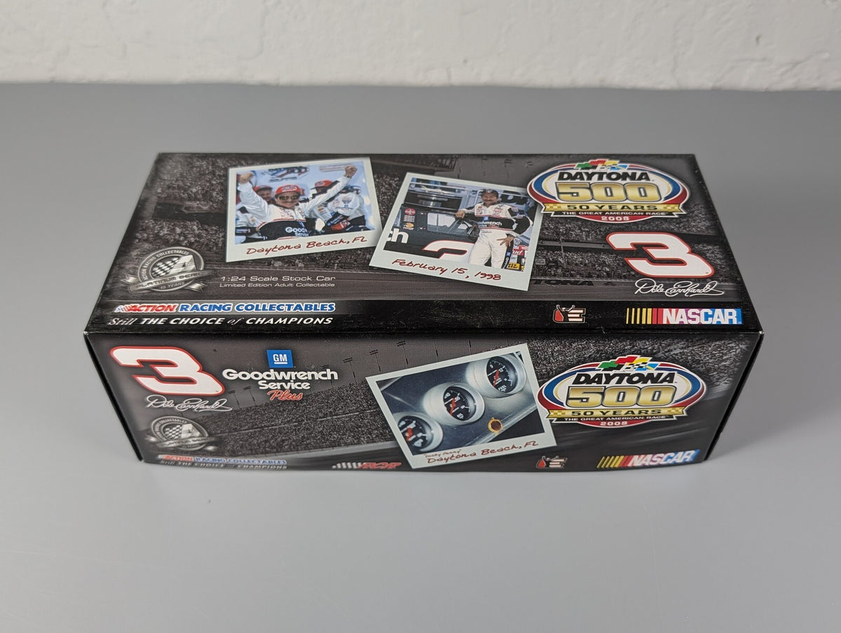 Dale Earnhardt #3 Goodwrench 1998 Daytona 500 Win Gold Chrome 1:24 DIN 4560/5004