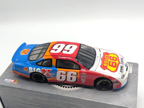 Action Darrell Waltrip #66 Route 66 Jeans Clothes 1999 Ford Taurus 1/24 Diecast