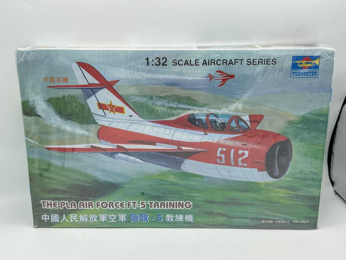 1:32 Trumpeter Chinese PLA Air Force FT-5 Jet Fighter Plastic Model Kit