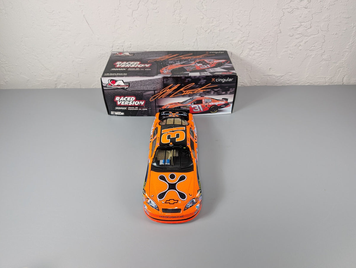 Jeff Burton #31 Cingular Dover Raced Win 2006 Monte Carlo SS 1:24 DIN 233/288