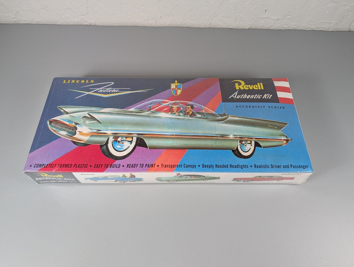 Revell Lincoln Futura Model Kit 1270 Authentic Kit Factory Sealed Unbuilt New