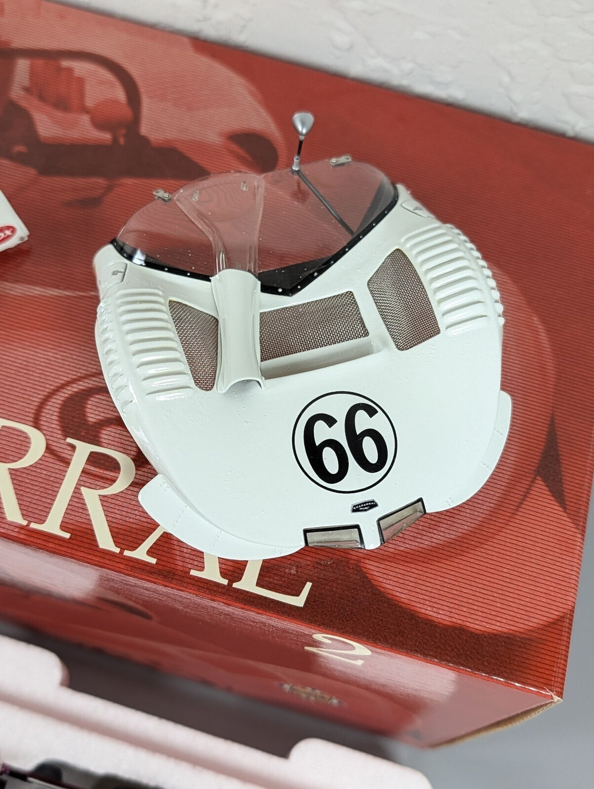 Exoto 1:18 Chaparral 2 #66 1965 Bridgehampton Hap Sharp Shark Fin Diecast NM
