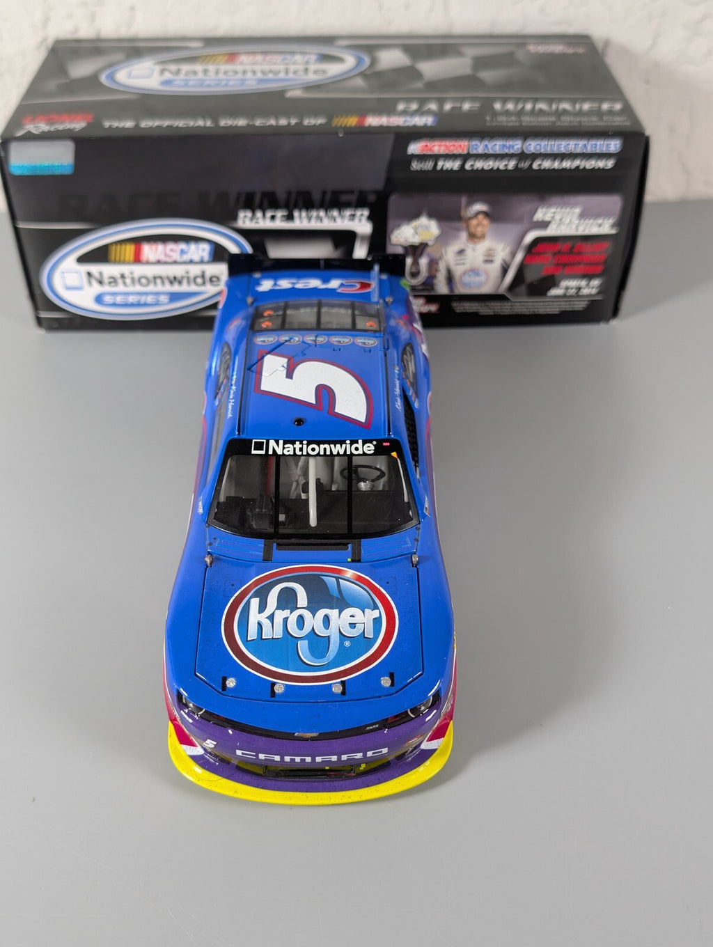 Kevin Harvick #5 Crest Kroger Prilosec 2014 Camaro 1:24 Raced WIN DIN 384/585