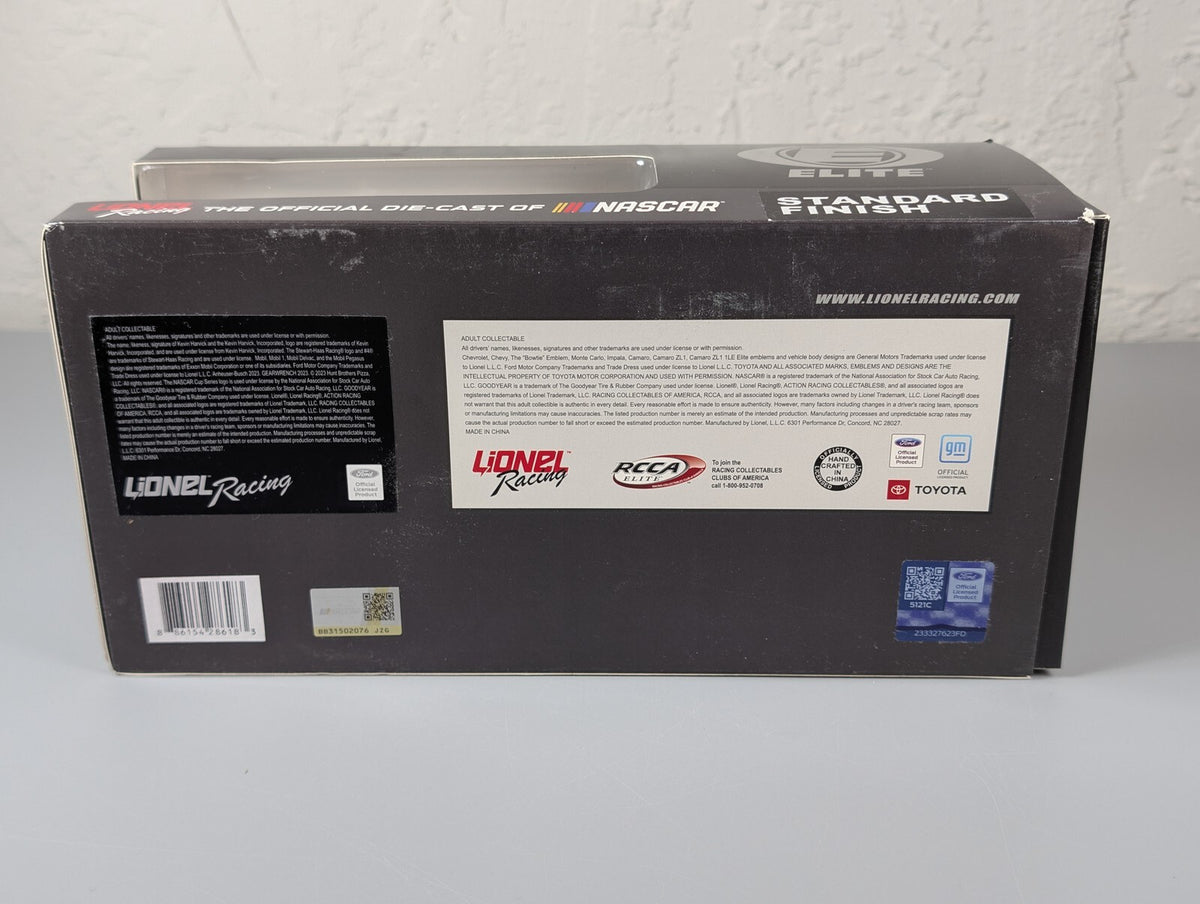 Kevin Harvick #4 Mobil 1 Car Care 2023 Mustang RCCA Elite 1:24 DIN 55/113