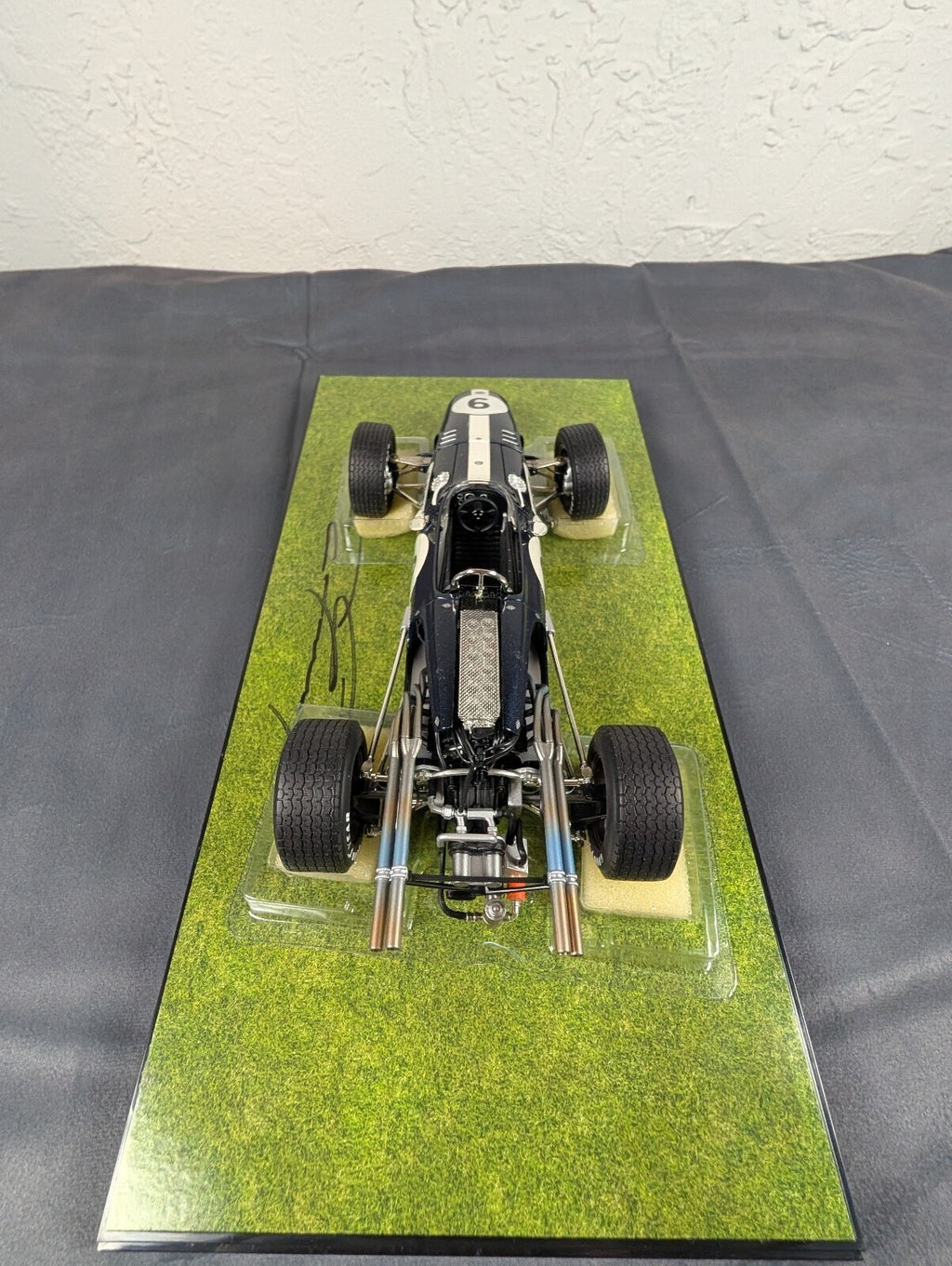 Carousel 1 AAR Eagle Weslake 1967 Nurburgring Dan Gurney Signed 1:18 LE 504 COA