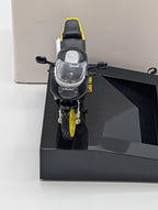 GEICO Motorcycle Promotional Sport Bike Diecast - Black & Yellow 250P FRC