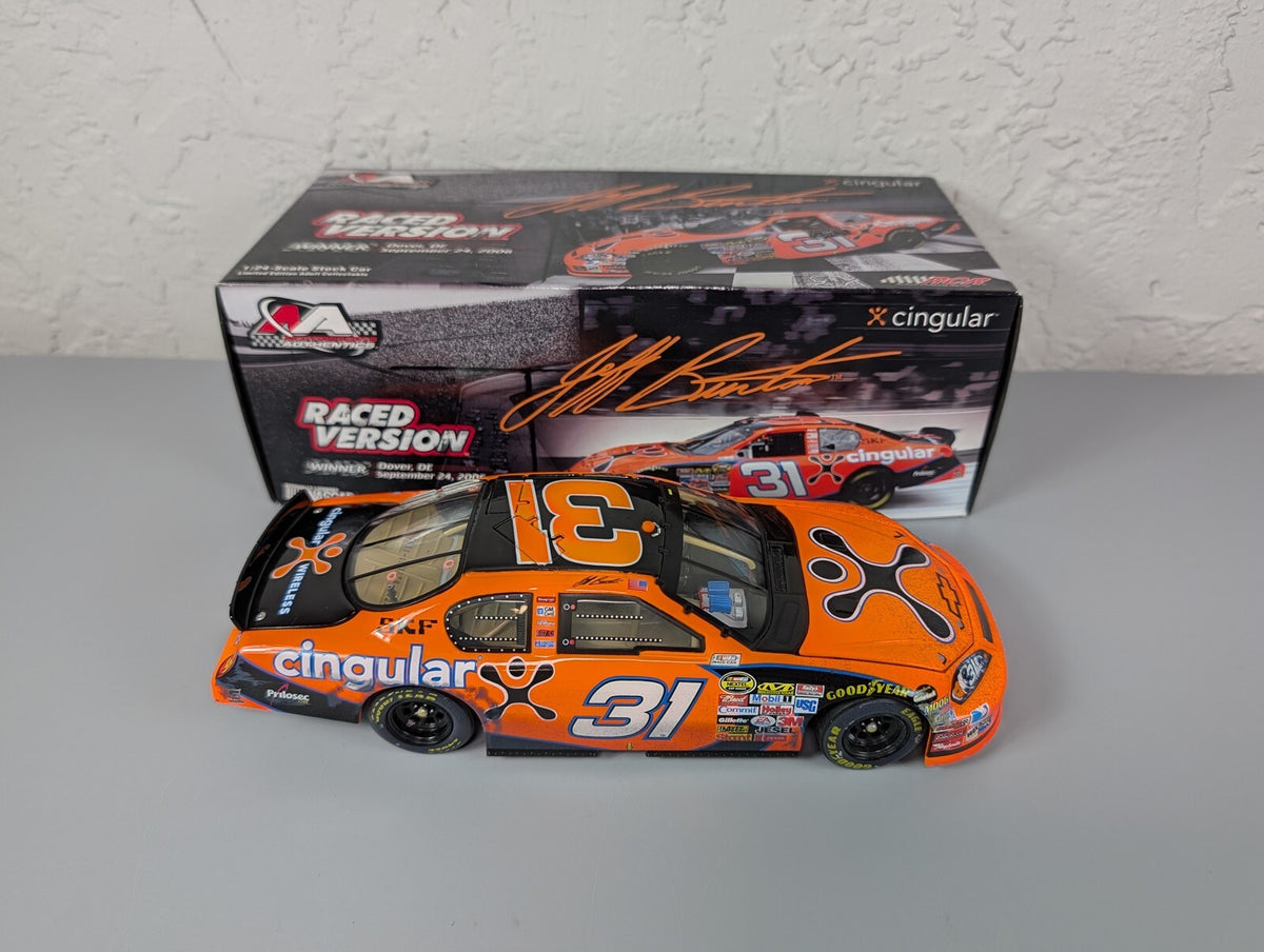 Jeff Burton #31 Cingular Dover Raced Win 2006 Monte Carlo SS 1:24 DIN 233/288