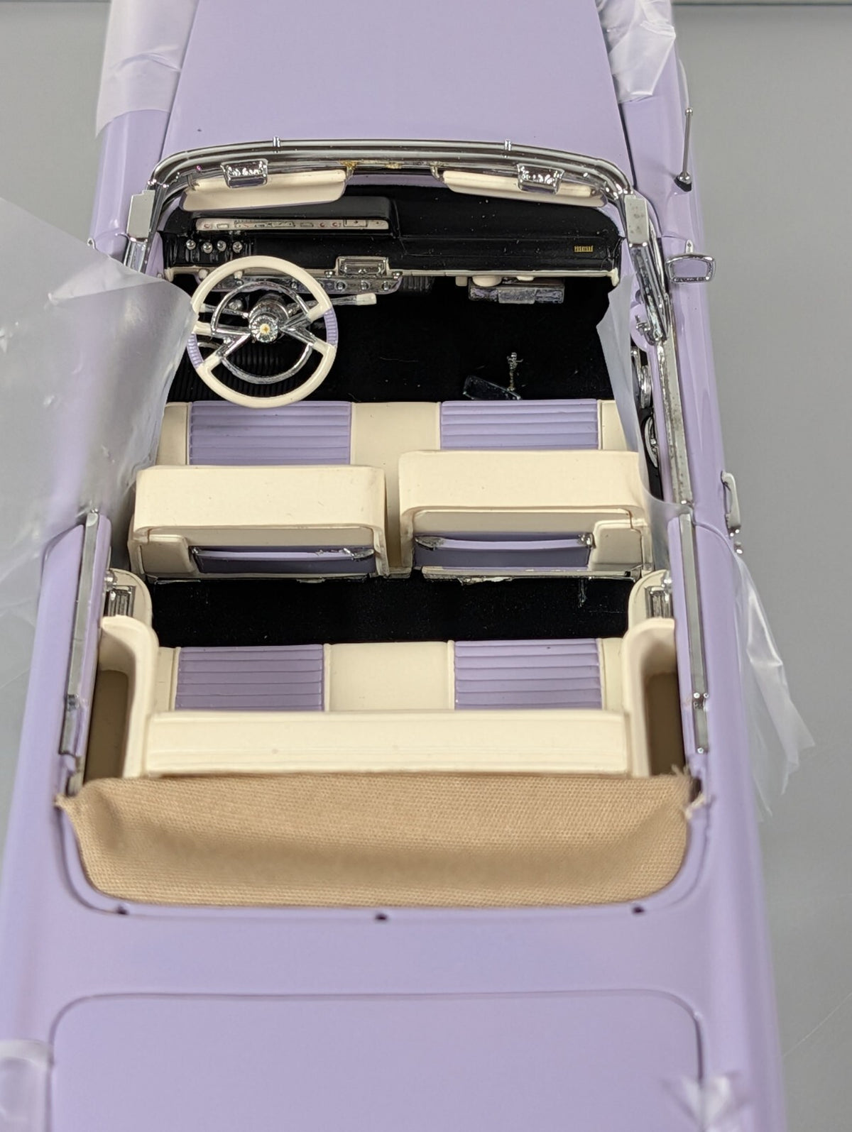 Danbury Mint 1956 Lincoln Premiere Convertible 1:24 Diecast LE 1441/5000 NIB